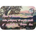 Magnet cartonat rotunjit, Pacea lui Dumnezeu... Magnet cartonat rotunjit, Pacea lui Dumnezeu...